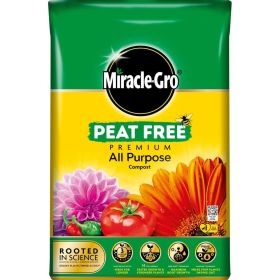 Miracle-Gro All Purpose Peat Free Compost 40 Litre
